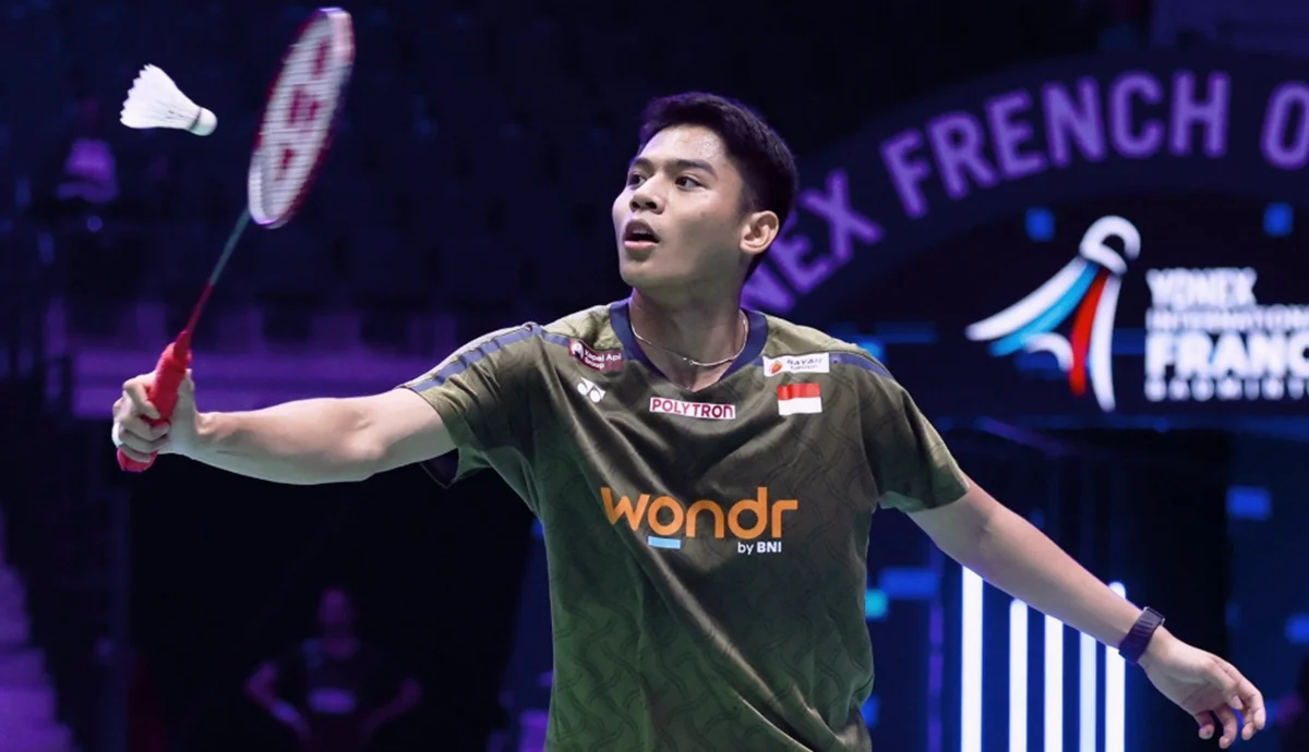 Moh. Zaki Ubaidillah mengalahkan Alex Lanier pada semifinal French Open 2026