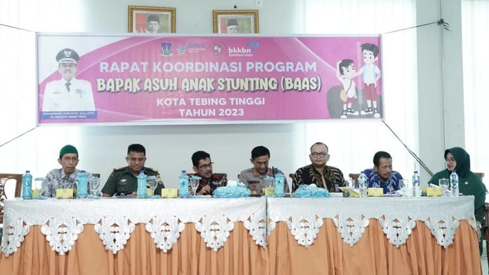 Percepat Penurunan Stunting, Pemko Tebing Tinggi Segera Lakukan Program BAAS