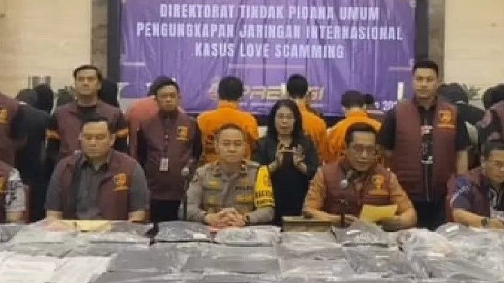 Modus Baperin Emak-emak di Aplikasi Kencan, 19 Penipu Jaringan Internasional Disikat Polisi, Raup Keuntungan Hingga 50 Miliar Perbulan