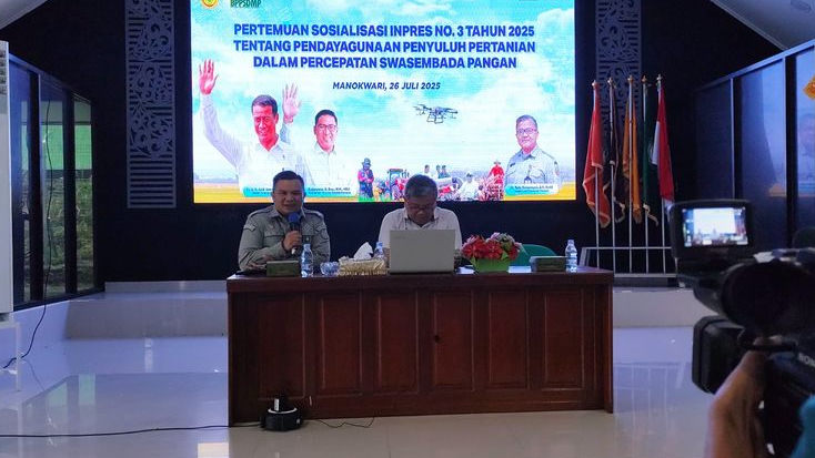 Percepat Swasembada Pangan, Kementan Sosialisasi Inpres 3 Tahun 2025 di Papua Barat dan Papua Barat Daya