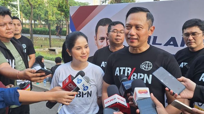 Menteri AHY Kumpulkan Seluruh Jajaran Kementerian ATR BPN di GBK, Beberkan Rencana Bali Sebagai Pulau Lengkap