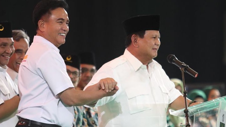Yusril Yakin Prabowo Menang di MK, Tak Ada Pilpres Ulang, Sebaliknya Anies Juga Optimis Menang