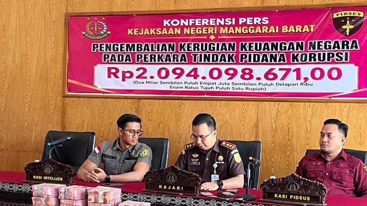 Kejari Manggarai Barat Berhasil Pulihkan Kerugian Negara Rp2 Miliar Sepanjang 2026, Bukti Nyata Perang Lawan Korupsi