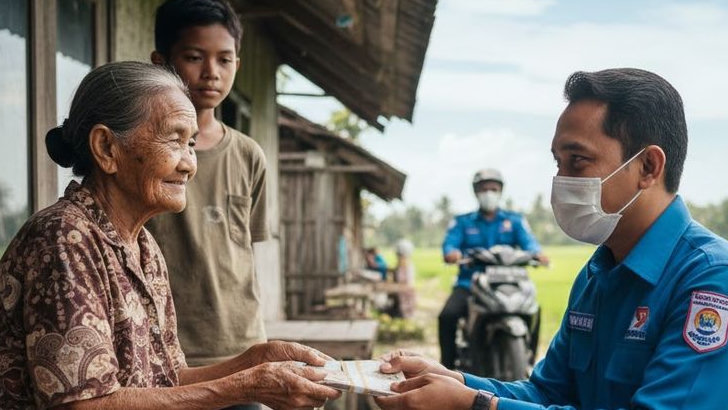 BLT Kesra 2025 Bisa Dicairkan Lewat Pos, Lewat Kelurahan, Kantor Pos, atau Petugas Titip ke Rumah