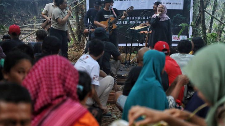 Ganjar Muda Padjajaran Wariskan Hutan di Kawasan Jatiwangi Majalengka