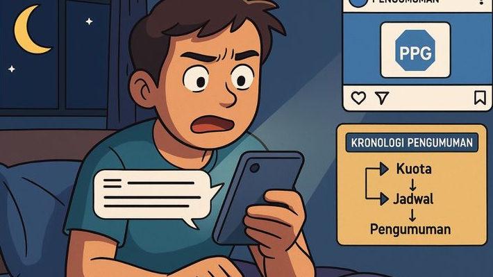 Harus Memaklumi Sampai Kapan Peserta PPG? Kritik Sistem Pengumuman yang Dinilai Tidak Profesional