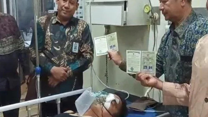 Gegara Dibacok OTK Hingga Nyaris Tewas, Calon Pengantin Pria Gelar Ijab Kabul di Ruang IGD RS Palembang