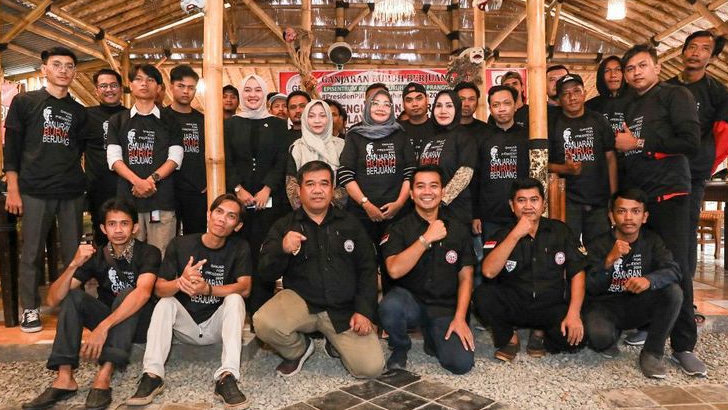 Ganjaran Buruh Kukuhkan Korwil Ciayumajakuning dan Ikrarkan Pemenangan Ganjar Pranowo
