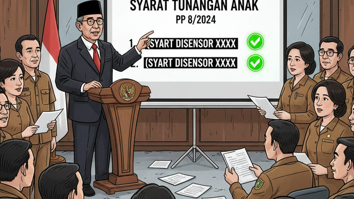 PP 8/2024 Tidak Cabut Tunjangan Anak, Tapi Ada Syarat Penting yang Harus Dipenuhi, Apa Itu?