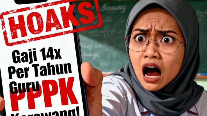 Hoaks Gaji 14x Per Tahun Guru PPPK Karawang! Ini Bukti dan Penjelasan Resminya