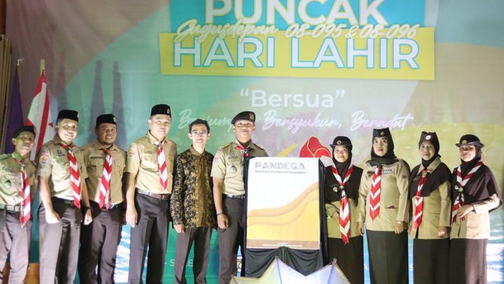 Jurnal Ilmiah Pandega Jadi Kado Istimewa Harlah ke-45 Gudep Pramuka Pangkalan UNM