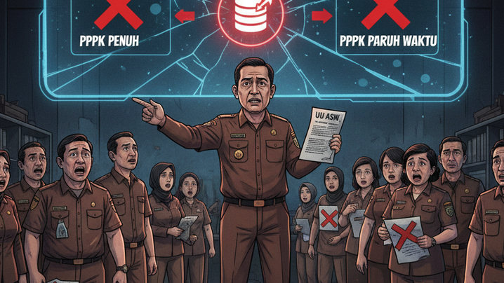 Ancaman Revisi UU ASN! Status PPPK Penuh dan Paruh Waktu Terancam Hilang dari Sistem