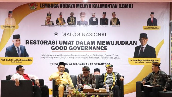 Jadi Narasumber di Pelantikkan LBMK, Ketua DPRD Kaltim, Hasanuddin Mas'ud: Pemerintahan yang Perlu Penerapan Sejumlah Prinsip