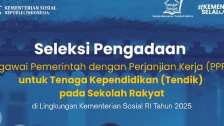 Pengumuman Resmi: Seleksi PPPK Tenaga Kependidikan di Sekolah Rakyat Kemensos RI Tahun 2025 Dibuka!