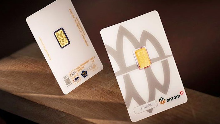 Harga Emas Antam 2025 Hari Ini Turun, Berikut Harga Pecahan Berdasarkan Acuan Logam Mulia