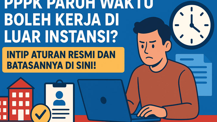 PPPK Paruh Waktu Boleh Kerja di Luar Instansi? Intip Aturan Resmi dan Batasannya di Sini!