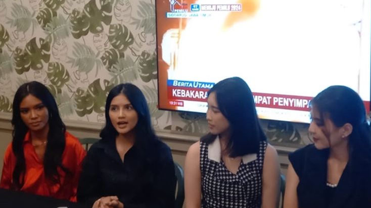 Lima Finalis Miss Universe yang Viral Korban Pelecehan Seksual Sambangi Posko Prabowo-Gibran