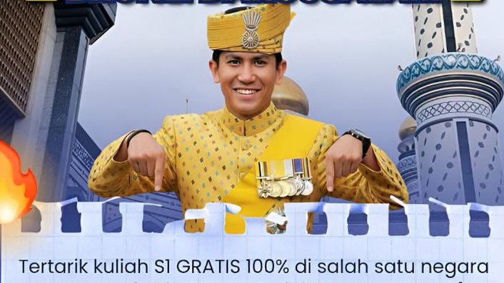 Kuliah Gratis di Brunei Darussalam 2025! Buruan Cek Syarat dan Cara Daftar Beasiswanya