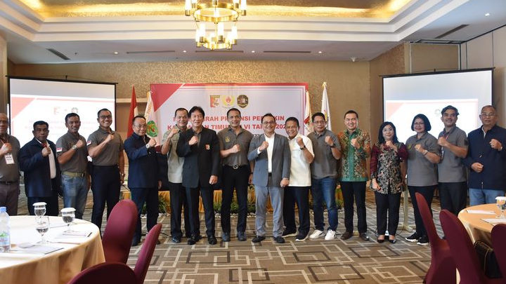 Wakili Ketua DPRD Kaltim, Sapto Setyo Hadiri Pembukaan Musprov Perbakin Kaltim Ke VI