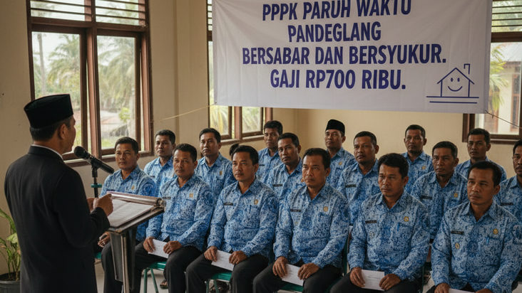 PPPK Paruh Waktu Pandeglang Diminta Bersabar dan Bersyukur Dengan Gaji Rp700 Ribu