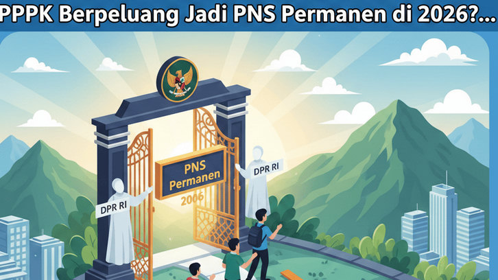 BERITA BESAR! Revisi UU ASN DPR Buka Pintu, PPPK Berpeluang Jadi PNS Permanen di 2026?