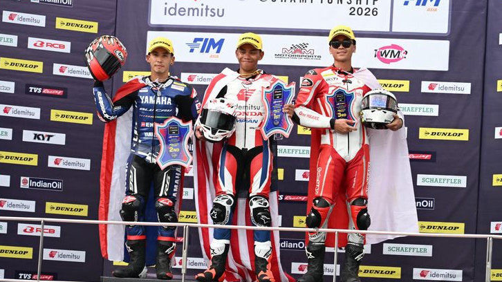 Start Panas ARRC 2026! Herjun Sabet Podium, Astra Honda Langsung Tancap Gas di Sepang