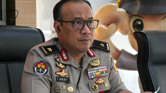Kapolri Resmi Lantik Komjen Pol Dedi Prasetyo Sebagai Wakapolri