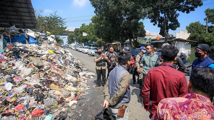 15 TPS di Kota Bandung Berangsur Normal dari Tumpukan Sampah