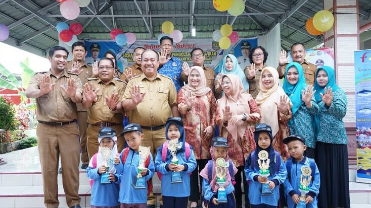 Pemkab Asahan Sosialisasikan Gemar Ikan, Ciptakan Generasi Cerdas dan Cegah Stunting