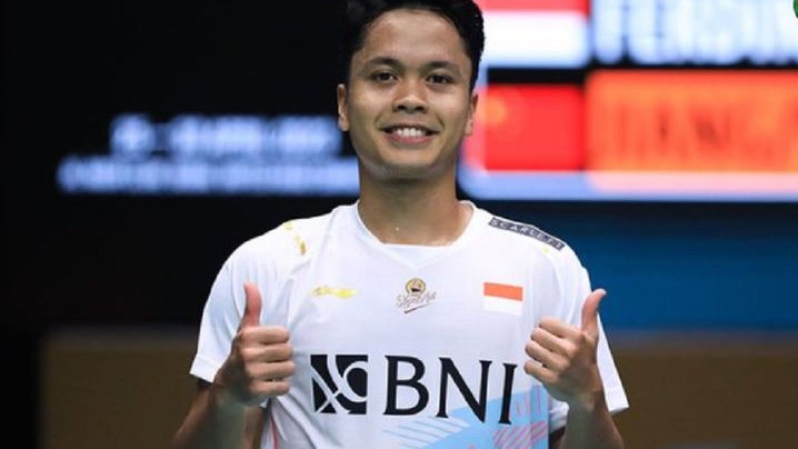 Hasil BAC 2023: Anthony Ginting Juara Asia, Hancurkan Juara Dunia 2021 di Final