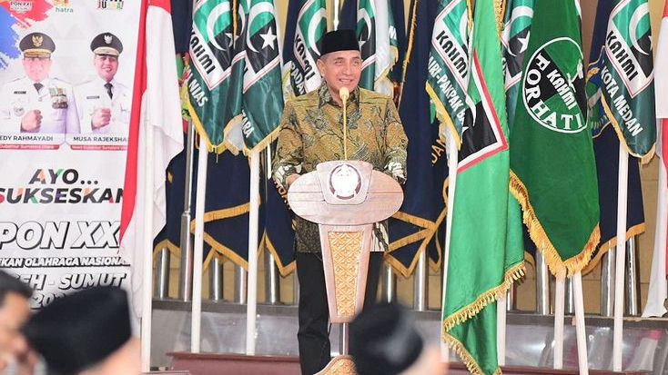 Gubernur Edy Rahmayadi Minta KAHMI Sumut Jaga Persatuan Umat di Tahun Politik