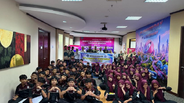 XLSMART Perkenalkan Dunia Kerja Telekomunikasi kepada Pelajar SMK di Sumatera Utara