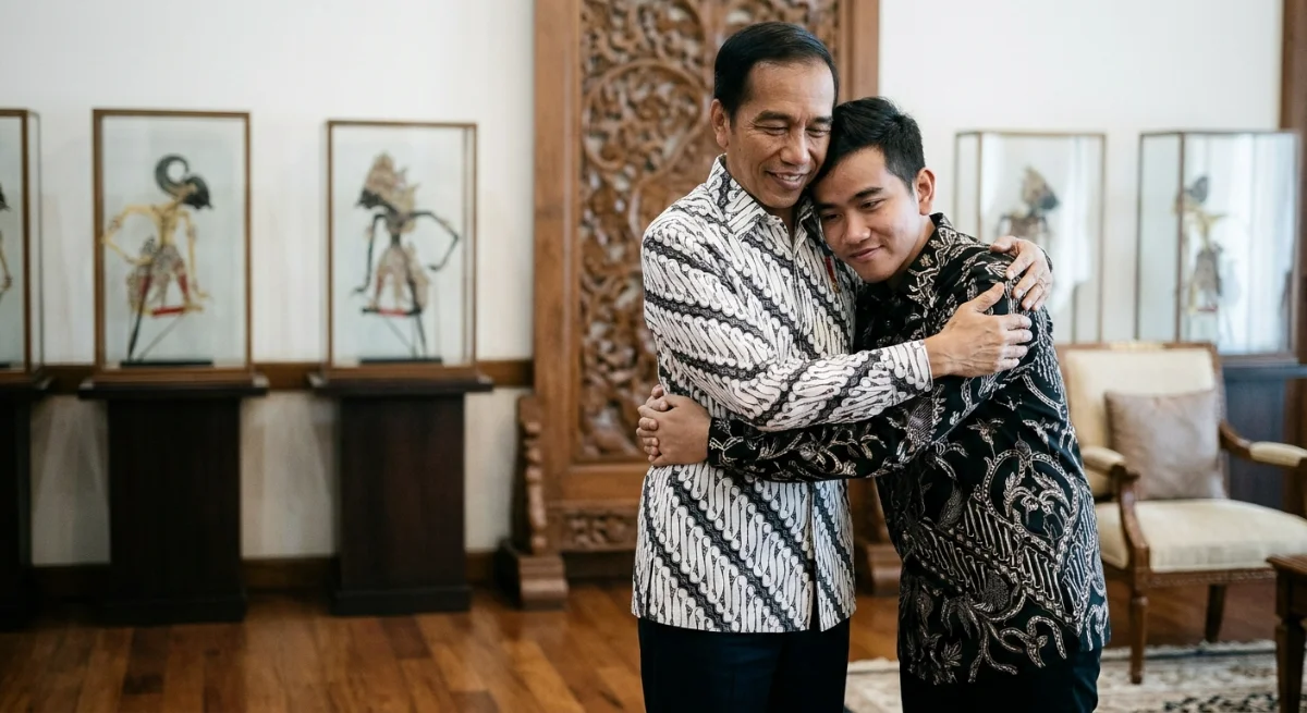 Mantan Presiden Joko Widodo disinyalir menjadi dalang operasi politik demi mempertahankan posisi Wapres Gibran