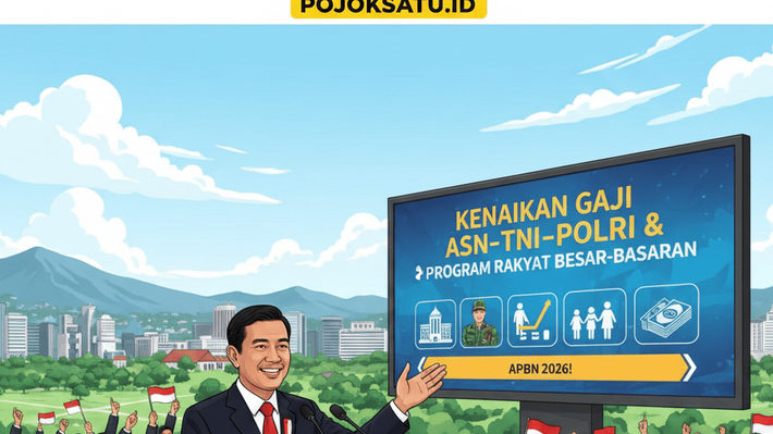 APBN 2026! Presiden Prabowo Subianto Umumkan Kenaikan Gaji ASN–TNI–Polri dan Program Rakyat Besar-Besaran, Ini Penjelasannya