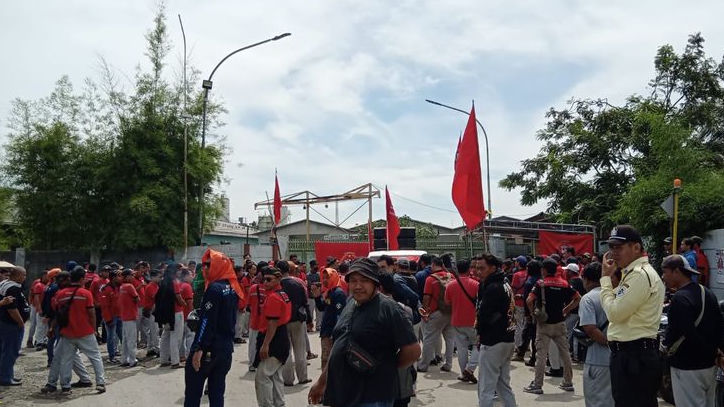 Massa Buruh Bergerak ke Patung Kuda Hingga Istana, Ribuan Orang Bakal Tumpah Ruah dengan Berbagai Tuntutan