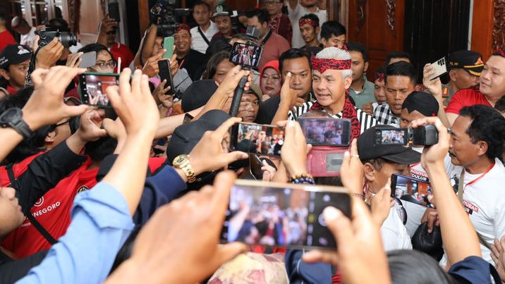Ganjar Mentoring 1.000 Pelaku UMKM di Nganjuk, Bicara Soal Pemasaran Digital