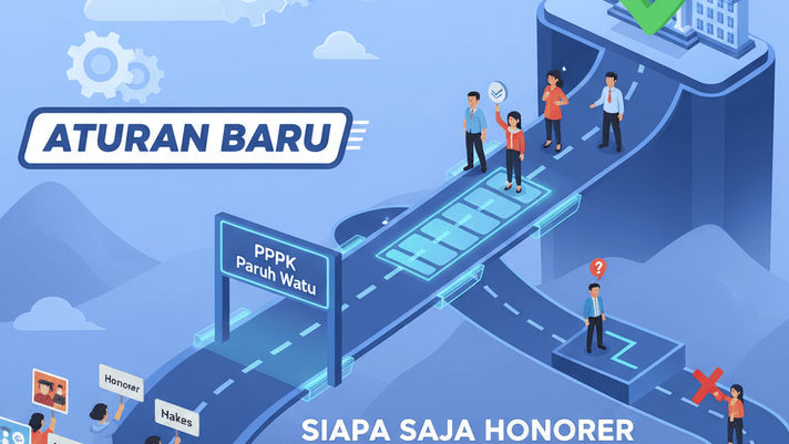 Inilah  Aturan Baru PPPK Paruh Waktu, Siapa Saja Honorer yang Bisa Diangkat ?