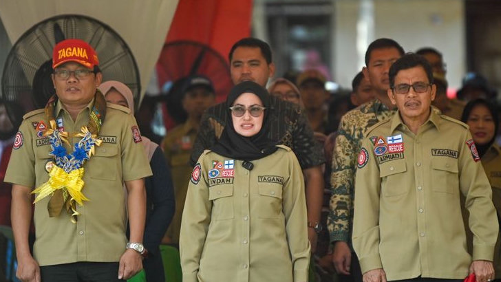 Kemensos Bentuk Kampung Siaga Bencana di Desa Maipi Lutra