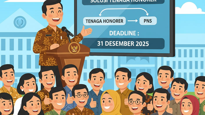 Jangan Panik! Ini Solusi yang Bisa Diambil Tenaga Honorer Sebelum Statusnya Berakhir di 2025