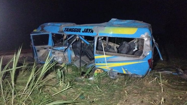 11 Data Korban Tewas Kecelakaan Kereta Api Probowangi vs Minibus Elf di Lumajang, Sisanya Luka Berat