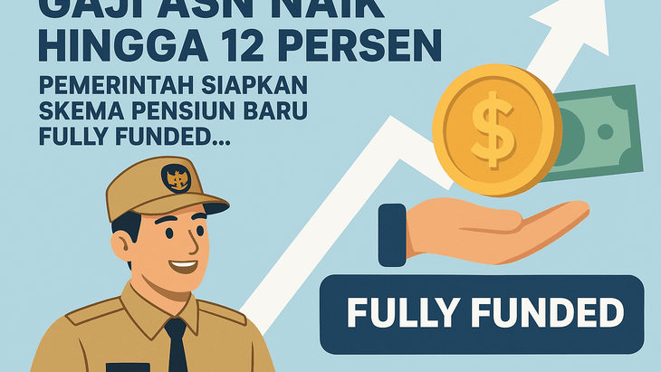 Gaji ASN Naik hingga 12 Persen, Pemerintah Siapkan Skema Pensiun Baru Fully Funded