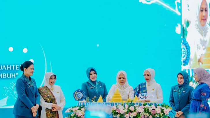 HKG PKK ke-51, Iriana Joko Widodo Ingatkan Kader Harus Miliki Etos Kerja Yang Tinggi