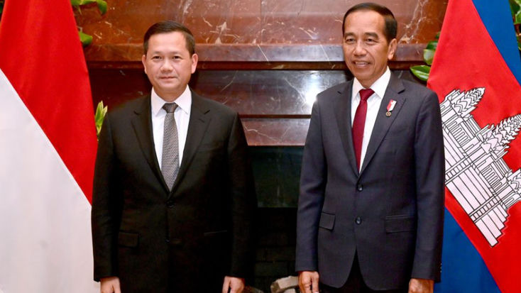 Presiden Jokowi Meningkatkan Kolaborasi dengan Kamboja dalam Pertemuan dengan PM Hun Manet
