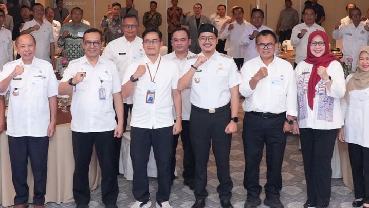 Jadi Tuan Rumah Rakor Kadisdukcapil se-Jabar, Wawalkot Cimahi Tekankan Pentingnya Keamanan Data Digital