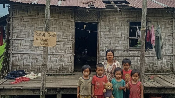 Viral Rumah Reyot Janda 5 Anak di Garut Tapi Tak Dapat Bantuan Sosial, RT dan RW Marah ke Warga yang Viralkan