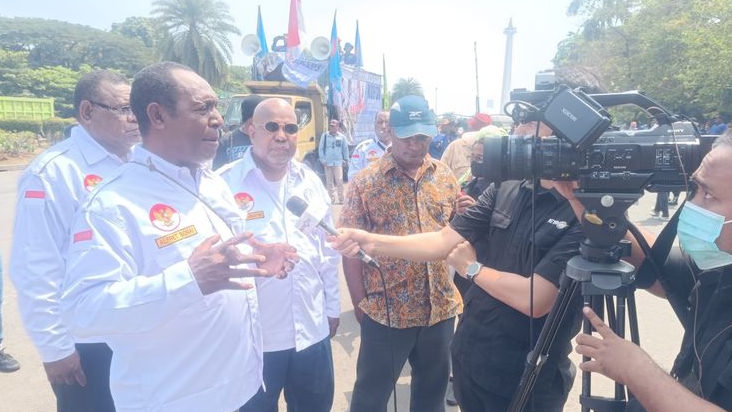 Forum Peduli Demokrasi Papua Geruduk Kemendagri, Protes Netralitas ASN