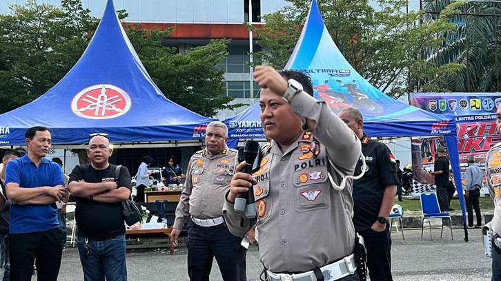Ditlantas Polda Riau Gelar 'Drag Bike Session III', Tekan Balap Liar dan Cari Bibit Pembalap Muda