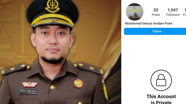 Akun Instagram Kabag Hukum Setda Kota Jambi Mendadak Digembok, Beraninya cuma sama Anak SMP