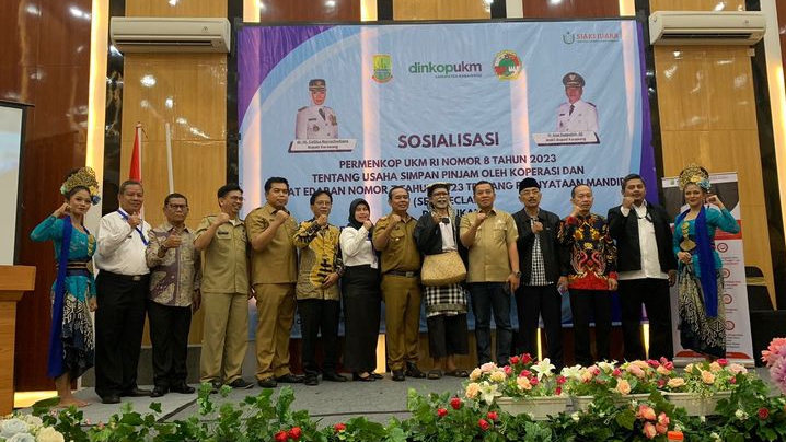 Dinas Koperasi dan UKM Kabupaten Karawang Sukses Launching Program SIAKI, Ini Dia