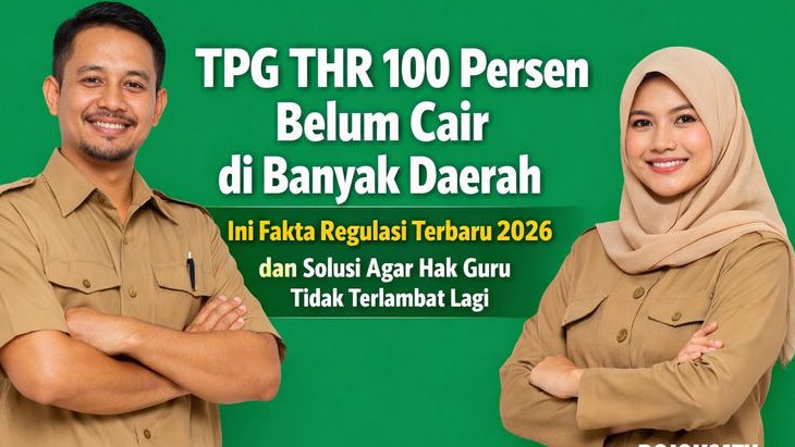 TPG THR 100 Persen 2026 Masih Tanda Tanya, Guru Menunggu Kepastian